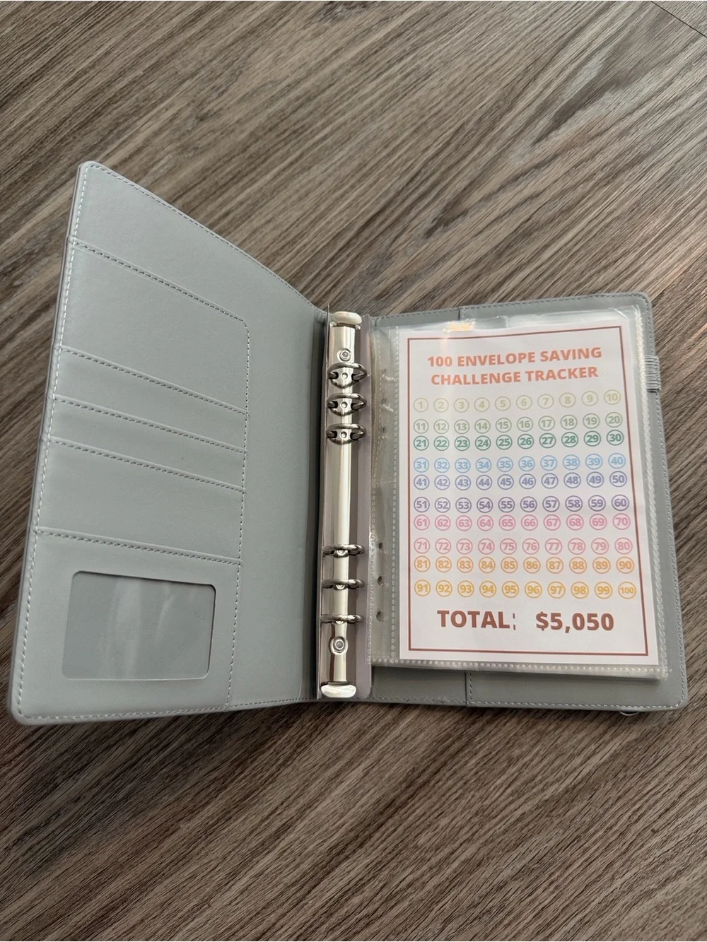 100 Envelope Savings Challenge Booklet